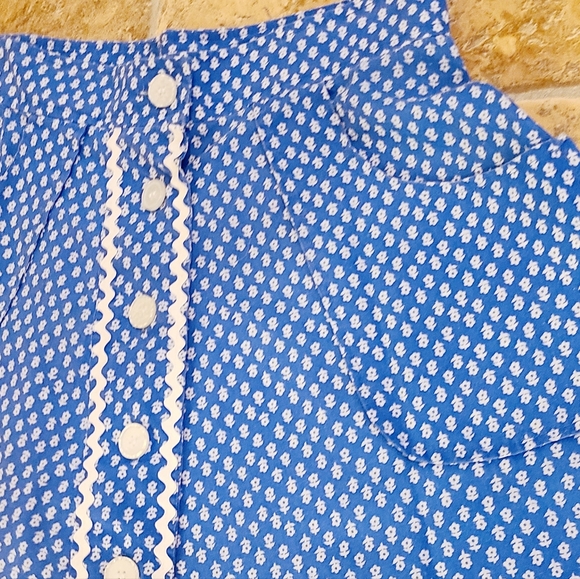 1960’s Groovy Mod Floral Mini Handmade A-Line Skirt - Picture 5 of 7